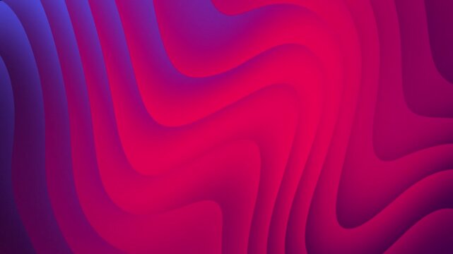 Gradient wave rose color background animation