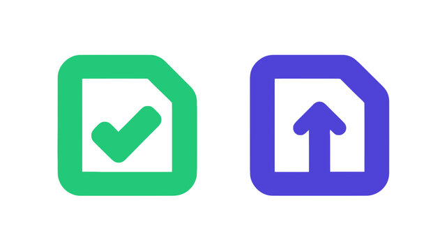 Document Status Icons