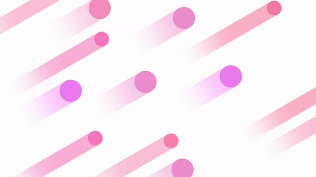 斜め上に線が流れるループアニメーション　同色グラデーション