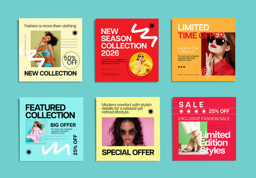 Creative Fashion Sale Post