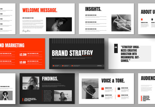 Professional Brand Strategy Presentation Template