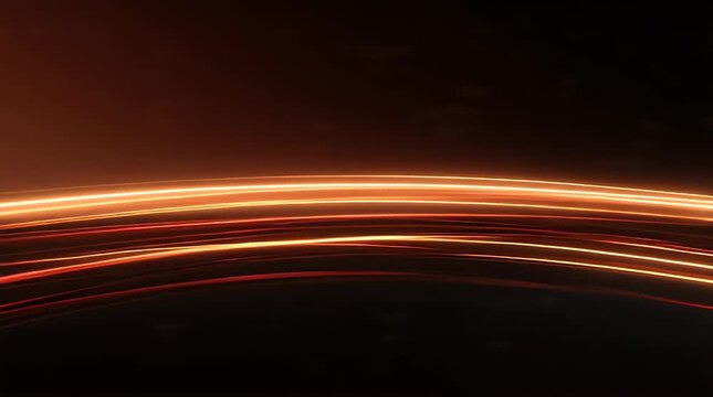 Dynamic Light Trails in Motion for Background Design