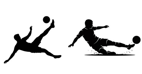 silhouettes of soccer players © ALI