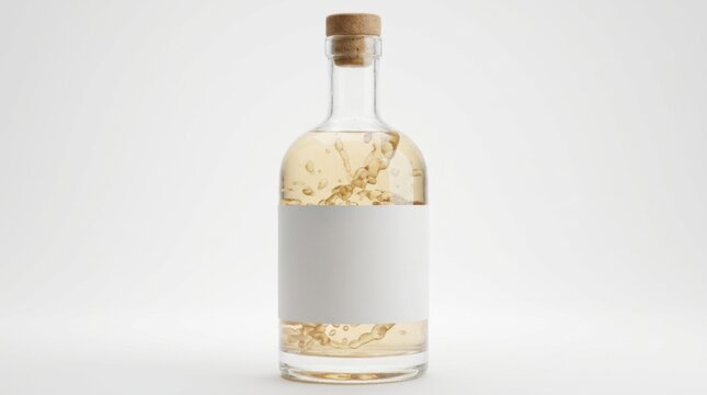 Probiotic elixir bottle for gut health functional beverage for wellness and vitality