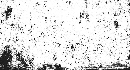 Fototapeta premium Distressed Black and White Grunge Texture, Subtle Noise Overlay with Speckled Cloud Formation and Vintage Grain Effect.