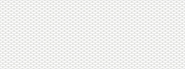 Seamless jersey fabric mesh pattern. White sports textile background with oval perforations. Abstract breathable uniform texture. © MandarinkaArt