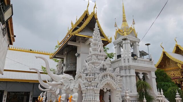 Temple architecture in Thailand