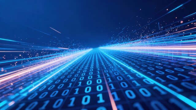 Digital binary code data stream