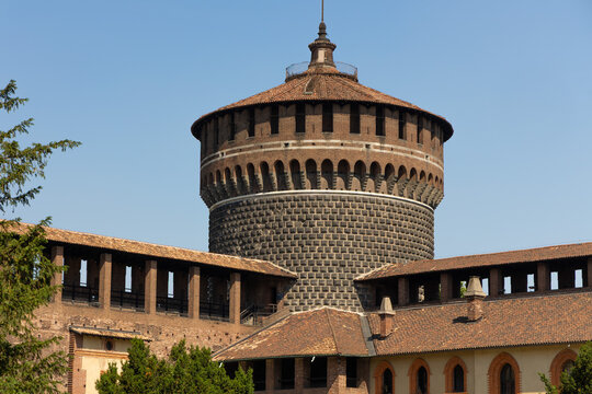 Castello Sforzesco, Mailand, Italien
