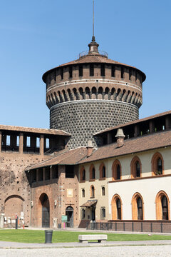 Castello Sforzesco, Mailand, Italien
