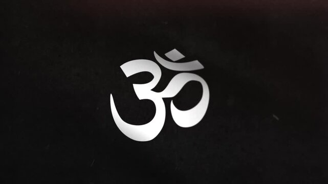 Hindu Flag Waving Seamless Loop