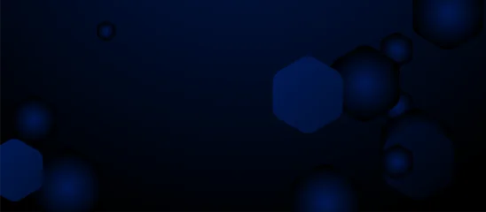 Abstract blue geometric shape technology digital hi tech concept background. Space for your text © pickup