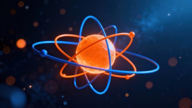 Atomic structure in space