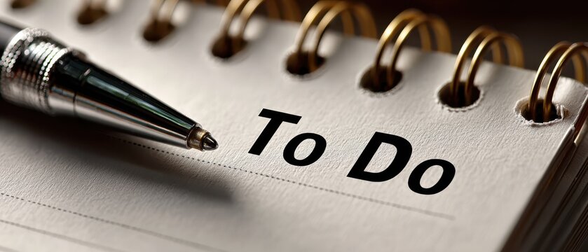 Hr onboarding process at a desk with a notebook displaying a to do list for new hires and important tasks to complete for a smooth transition
