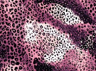 Obraz premium abstract animal skin pattern vector seamless