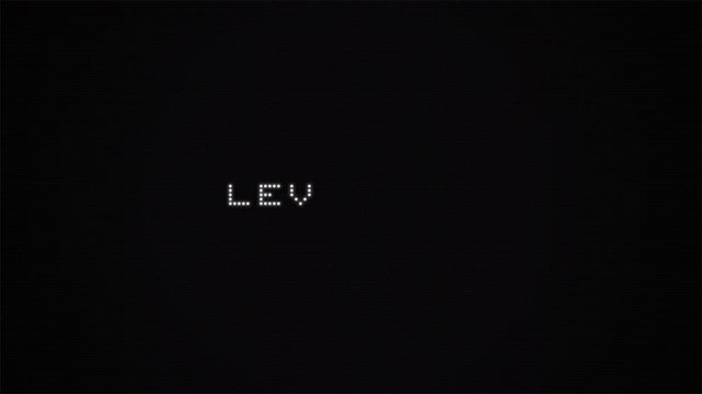 Retro Pixel Level Up Text Animation for Gaming Background 4k video animation seamless loop