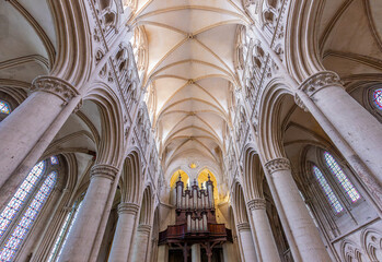 Fototapeta premium Netre-dame cathedral, Sees, orne, normandy, france