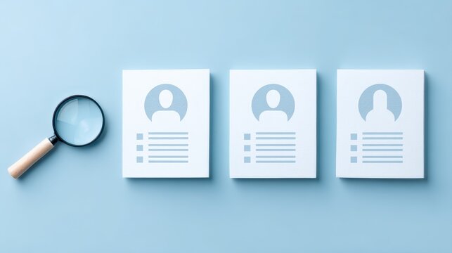 The screening of a cv and resume during recruitment helps find the right qualification for each candidate before hiring.