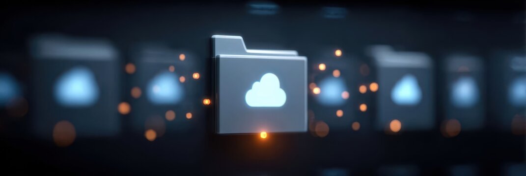 The folder syncs to import data and export the transfer to optical storage for a long term backup to access later.