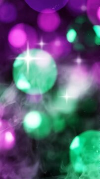 A Surreal Exploration of Enchanting Bokeh Effects &ndash; A Journey Through Vibrant Colors and Ethereal Light Patterns Captured in Two Charmed Frames