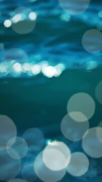 A Tranquil Symphony of Ocean Waves: Captivating Blurred Views of Serene Waters Inviting Peace and Reflection on a Calm Day by the Seaside
