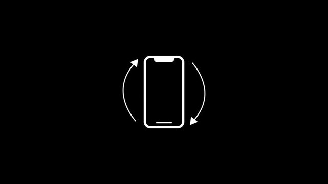 Please rotate your mobile from horizontal to vertical and vice-versa. overlay of phone rotate icon. Vertical to landscape mode rotation telling icon sign.