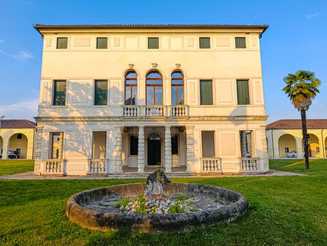 View of Villa Bembo in San Giorgio in Bosco, Padua, Italy