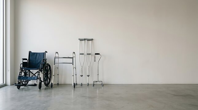 Selection of mobility equipment for recovery and rehabilitation