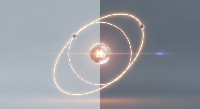 Hydrogen Atom Model With Neon Orbitals and Electron Particles