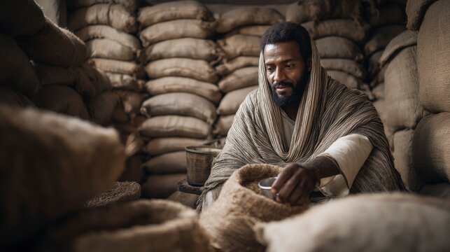 Joseph&rsquo;s servant secretly places the silver cup into Benjamin&rsquo;s sack among the grain, setting in motion a test that would reveal the character, loyalty, and transformation of Joseph&rsquo;s brothers.
