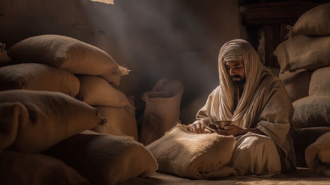 Joseph&rsquo;s servant secretly places the silver cup into Benjamin&rsquo;s sack among the grain, setting in motion a test that would reveal the character, loyalty, and transformation of Joseph&rsquo;s brothers.
