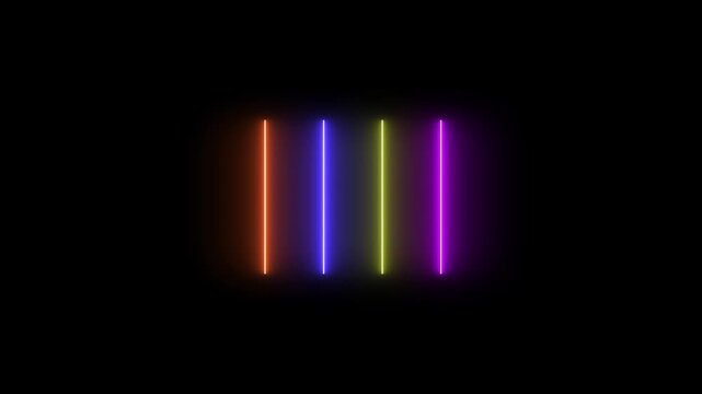 firework, ribbon, explosion, fireworks Beautiful Glowing Line , Colorful of neon line blaze glowing flashing Colorful of neon line blaze glowing flashing animation loop random on a black background