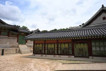 Fototapeta premium korean traditional palace