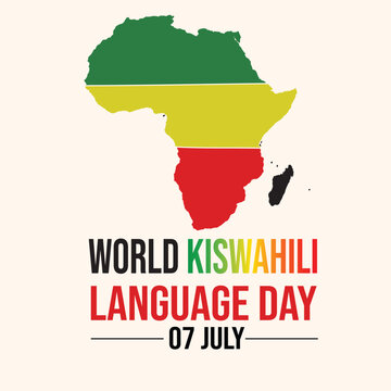 World Kiswahili Language Day Celebration Cultural Heritage Education and Global Communication Illustration