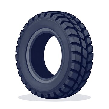 Tire icon vector style trendy illustration on white background