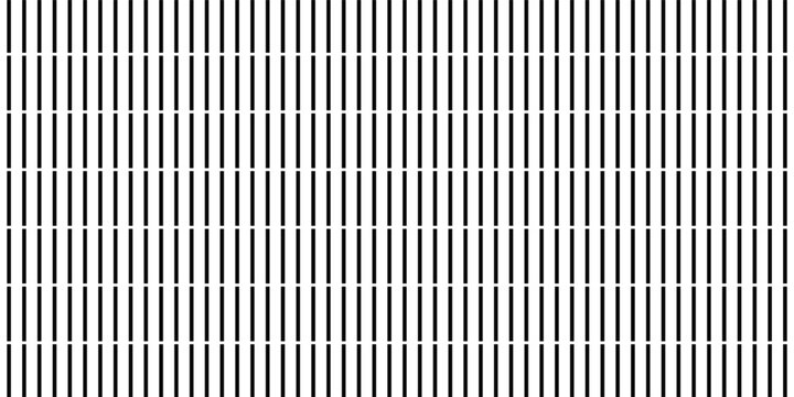Black diagonal lines. Striped wallpaper. Seamless surface pattern design with symmetrical linear ornament. Stripes motif. Digital paper for page fills, web designing, textile print. Vector art.