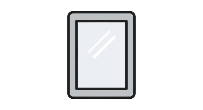 E reader device with screen.