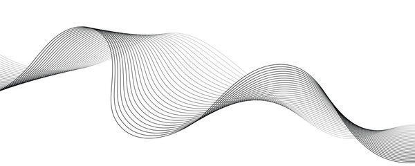 Plakat abstract background with waves