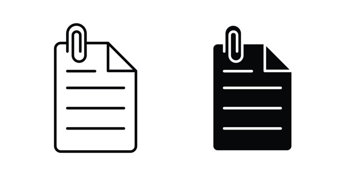 Attach document icon