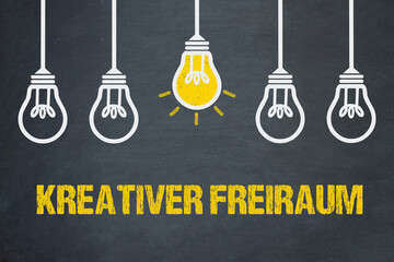 Obraz premium Kreativer Freiraum