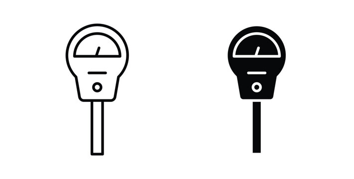 Parking meter icon