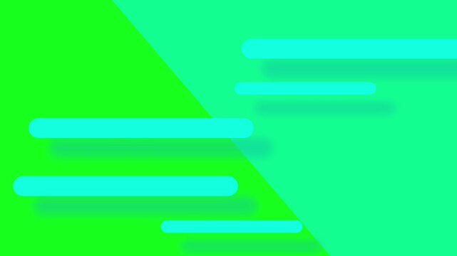 Split background animation features green and turquoise shapes. Modern split background animation tiles rounded diagonal vector layers. Bright split background animation drives abstract presentations.