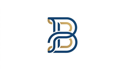 Elegant Monogram B Logo Design. © Anang