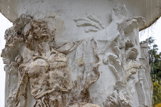 The Fairy Tale Fountain is a sculptural and architectural composition in the upper park of the Sochi Arboretum, based on Alexander Pushkin's The Tale of Tsar Saltan.