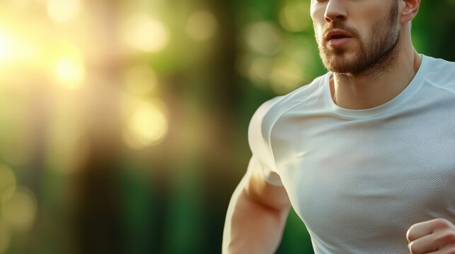 Professional Runner sprinting through the final stretch of a marathon, showing professional endurance.
