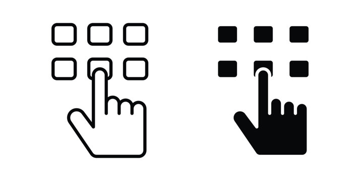 Pin code icon