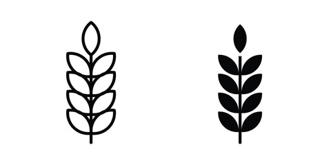 Obraz premium Wheat icon