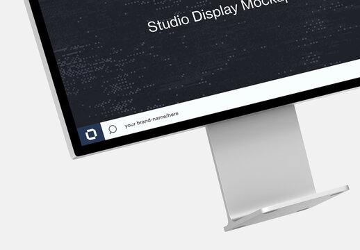 Computer Monitor Screen Mockup