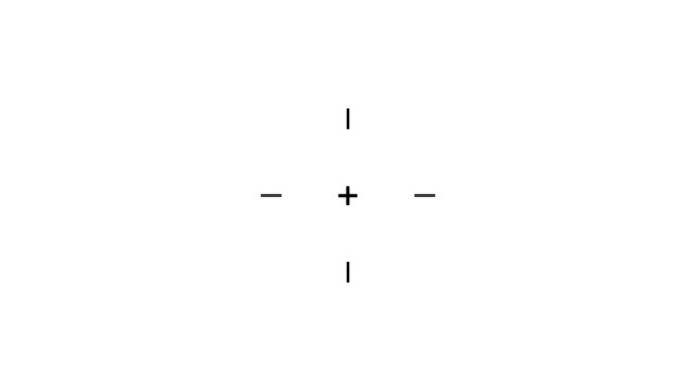 File #: unaccommodating cross hair target line icon looping motion graphic element, camera focus aim concept symbol Gk video.