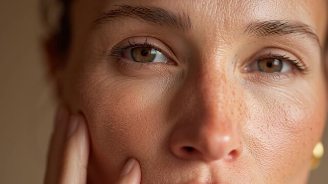 Editorial Macro Skin Texture Beauty Shot